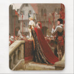 Vox Populi, c. 1904 by Edmund Blair Leighton Mouse Pad<br><div class="desc">Vox Populi is a painting by British artist Edmund Blair Leighton,  and was painted in 1904. Leighton produced paintings in the early 1900's that were focused on medieval times.</div>