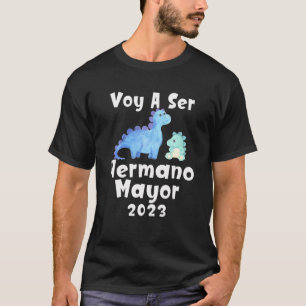 Voy A Ser Hermano Mayor 2023 Anuncio De Embarazo D T-Shirt
