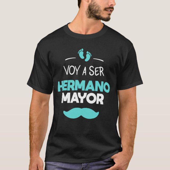 Voy a ser hermano mayor T-Shirt (Front)