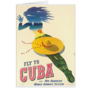 Voyage à Cuba Îles de Vacances de Tropiques Vintag
