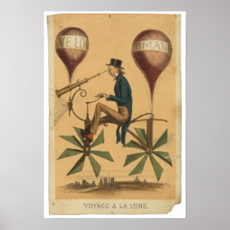 VOYAGE A LA LUNE POSTER