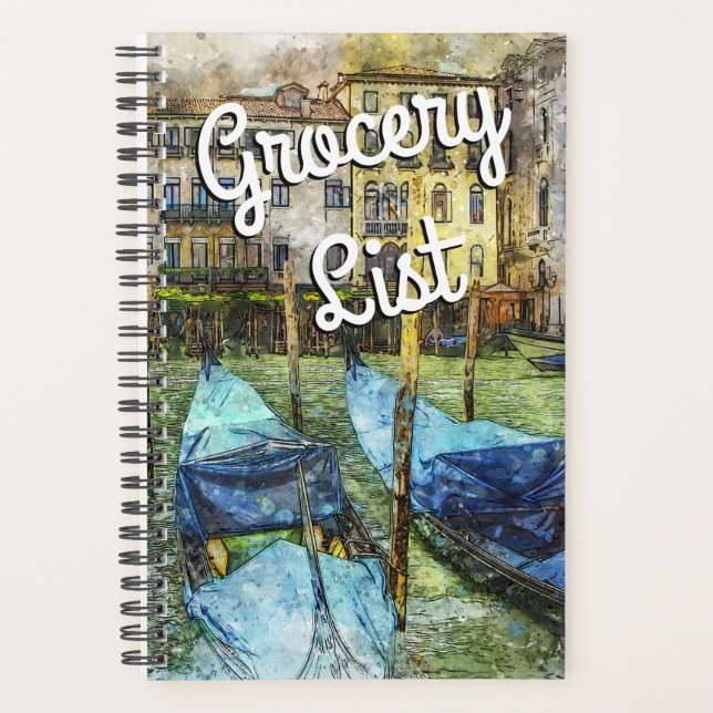 Voyage à l'épicerie Venice Gondolas (Devant)