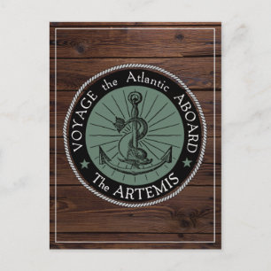 Voyage Aboard the Artemis Postcard