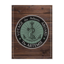 Voyage Aboard the Artemis Postcard