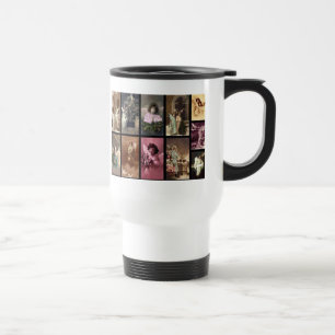 Voyage Angels de vacances Mug blanc personnalisable