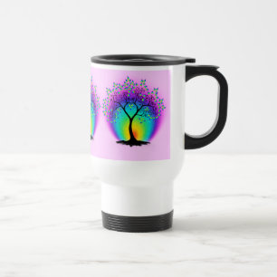 Voyage Arbre arc-en-ciel de Mug