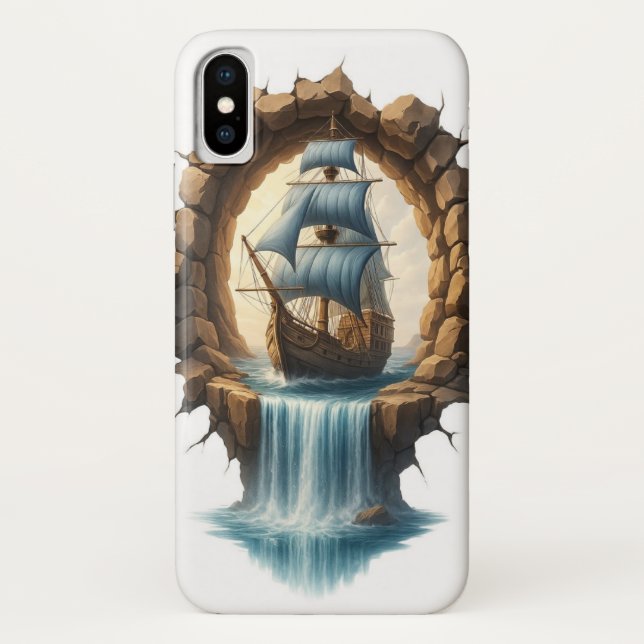 Voyage au-delà des chutes Coque mobile (Dos)