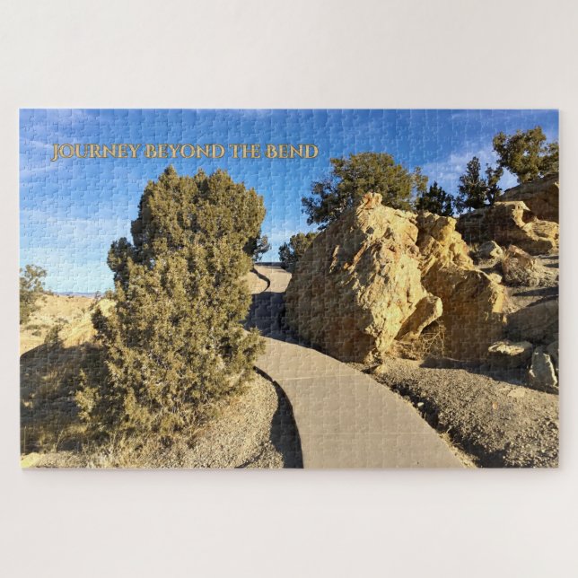 Voyage au-delà du virage - Puzzles d'Embre tranqui (Horizontal)
