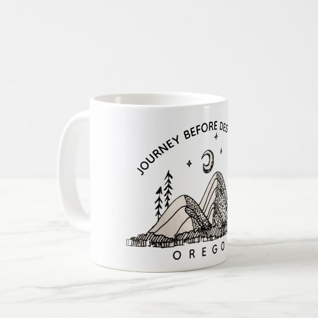 Voyage avant tasse de destination (Devant gauche)