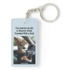 VOYAGE AVEC UN CHIEN - porte - clé