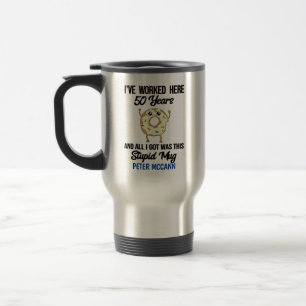 Voyage Cadeau de Mug pour 50 Ans de Travail