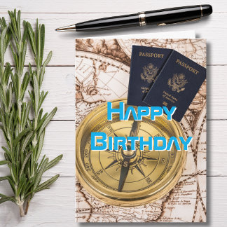 Voyage, Carte du monde, Passeports, Boussole, Anni