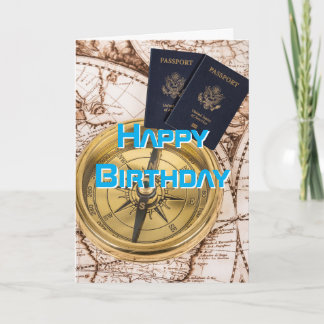 Voyage, Carte du monde, Passeports, Compass, Anniv
