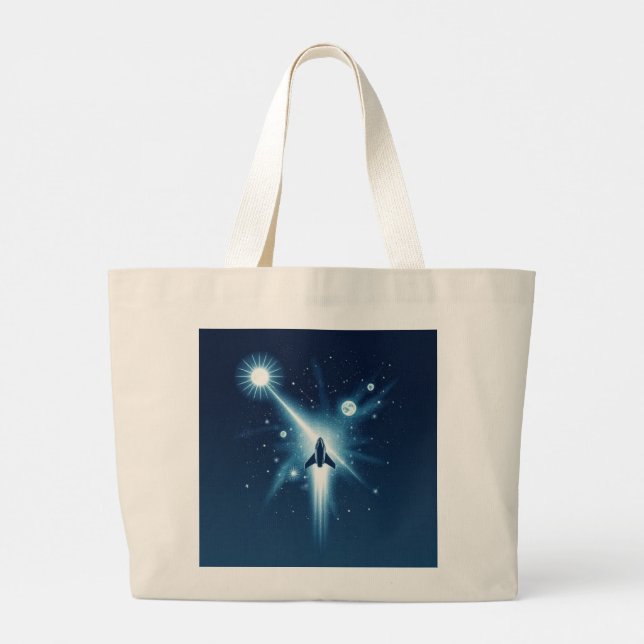 Voyage céleste : Conception de Sac fourre-tout de  (Dos)