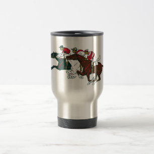 Voyage Chevaux de course Travel Mug