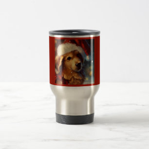 Voyage Chien de Noël 4 Mug