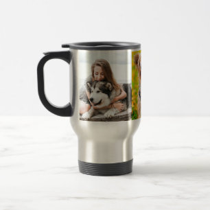 Voyage Concevez Votre Propre Mug Collage Photo de Animal