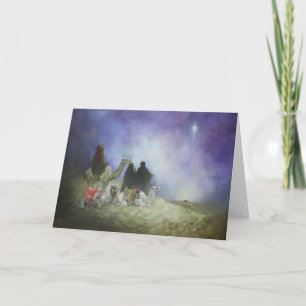 Voyage de la carte de voeux Magi