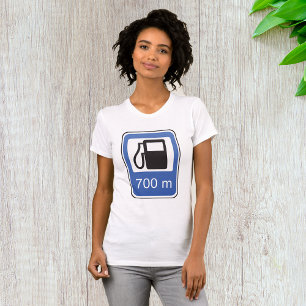 Voyage de la gare d'essence T-shirt femme