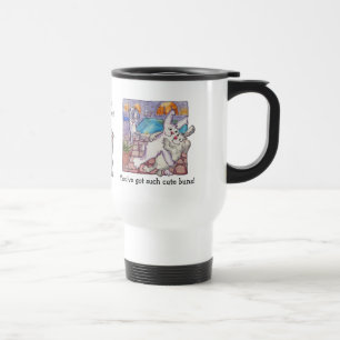 Voyage De Tels Buns Mignonnes Mug De Lapin Personnalisé