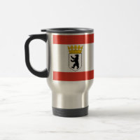 Drapeau de Berlin Travel Mug