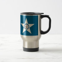 Drapeau de la ville de Houston, Texas Travel Mug