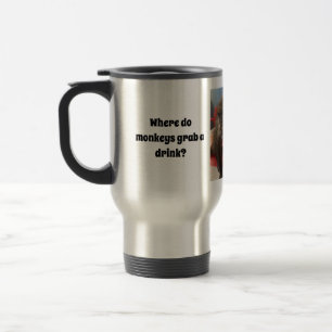 Voyage Drôle Mug de singe !