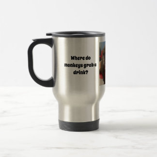 Voyage Drôle Mug de singe !