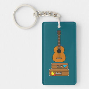 Voyage Heureux avec Bagages et Guitare