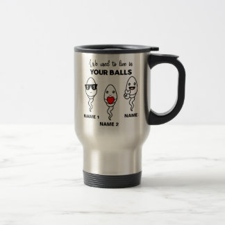 Voyage J'Avais L'Habitude De Vivre Dans Vos Boules, Mug D