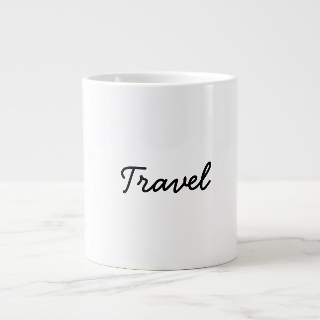 Voyage Jumbo Mug (Devant)