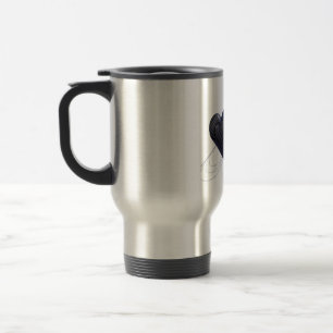 Voyage Mug cadeau de deux coeurs