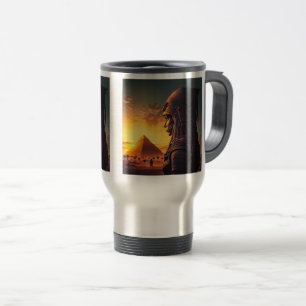 Voyage Mug de voyage/navette de la reine égyptienne, 15 o