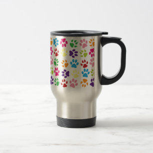Voyage Mug Empreintes de pattes