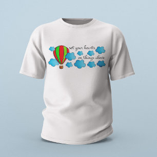 Voyage nuageux avec T-shirt Verse Bible