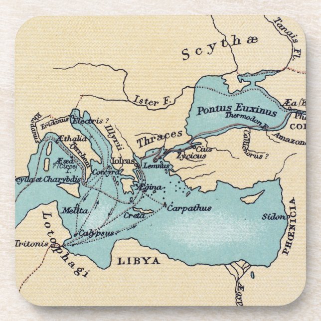 VOYAGE OF THE ARGONAUTS COASTER (Front)