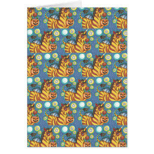 VOYAGE OU TRAITEMENT BAT WING ZEBRA HALLOWEEN CART