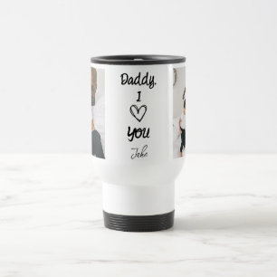 Voyage Papa, je t'aime Photos personnalisées Mug de voy
