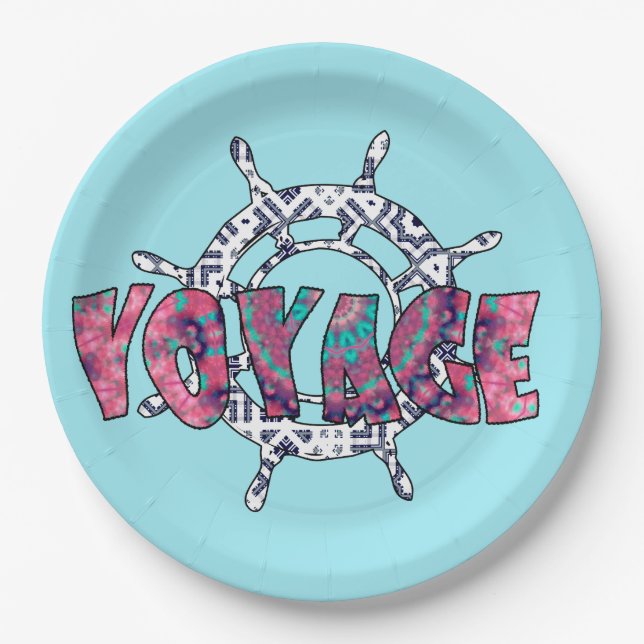 Voyage Paper Plate (Front)