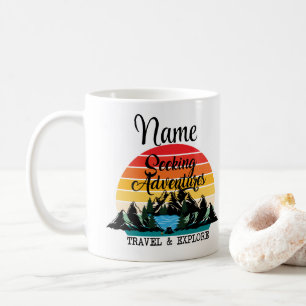 Voyage personnalisé Explorez Design Coffee Mug Cup