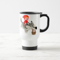 Petit chaperon rouge et la Mug de navette Wolf