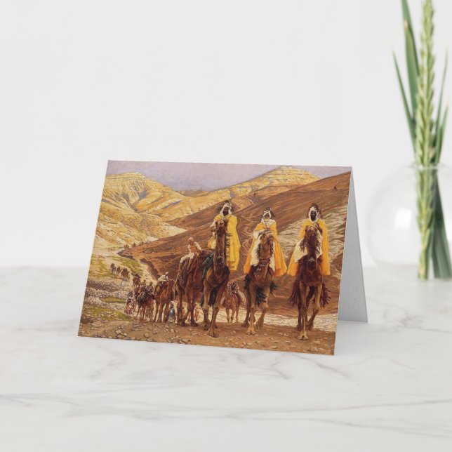 Voyage religieux des cartes de Noël | des Magi (Devant)
