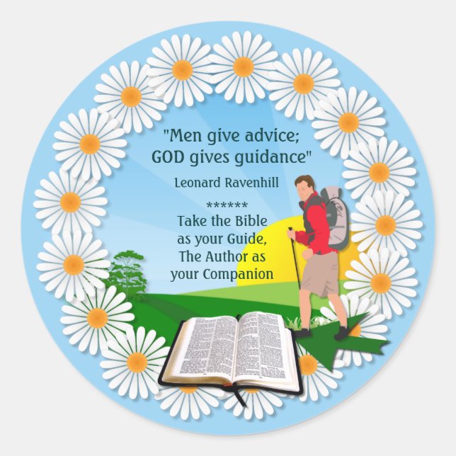 Voyage sécuritaire ~ Stickers ronds # 2 (Devant)