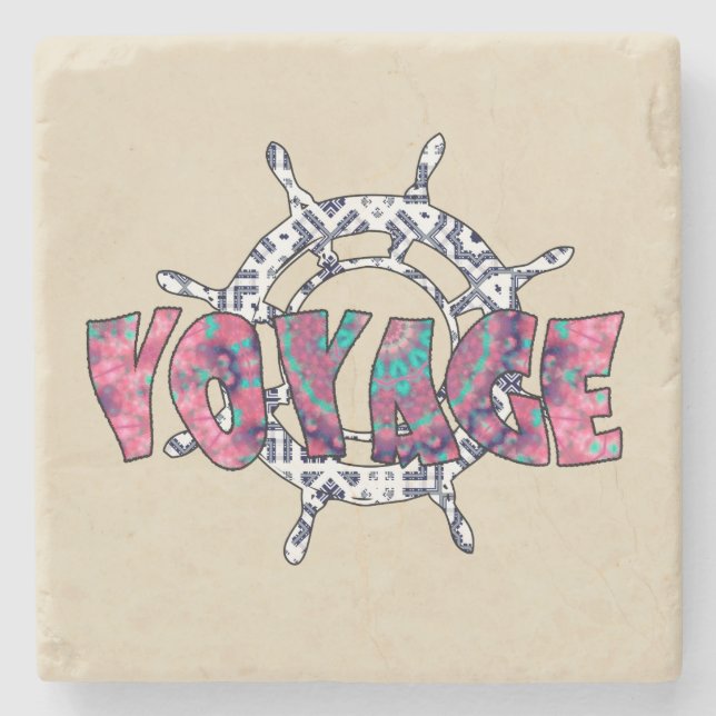 Voyage Stone Coaster (Front)