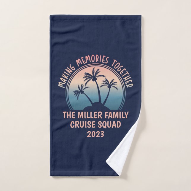 Voyage sur mesure en famille Summer Beach (Serviette à main)