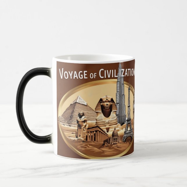 Voyage to Civilizations Magic Mug (Left)