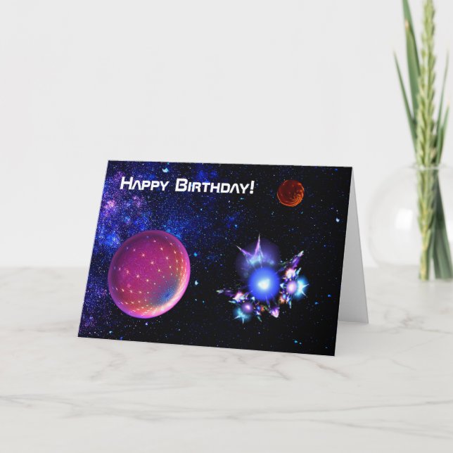 Voyage to Nzgrshdekl Birthday Card (Front)