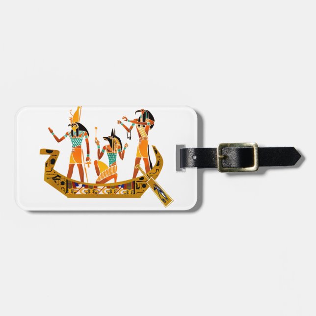 Voyage to unknown luggage tag (Front Horizontal)