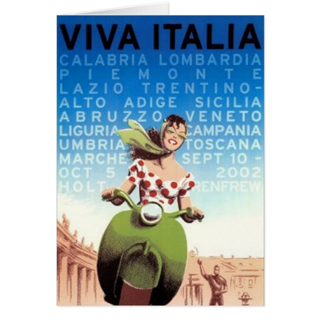 Voyage vintage Italie - (Devant)