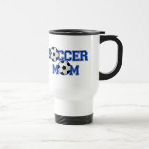 Voyage Voyageur de maman de football /Commute Ringer Mug